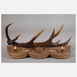 Jagdliche Wandgarderobe