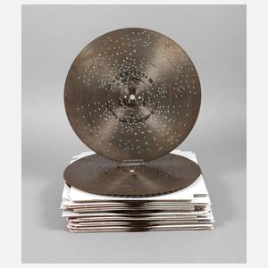 Konvolut Blechplatten Kalliope