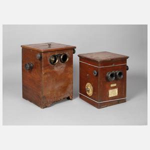 Zwei Stereobildbetrachter