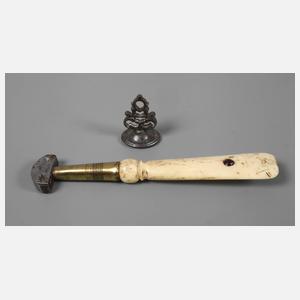 Siegel und Diamantschneider