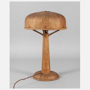 Tischlampe Korb