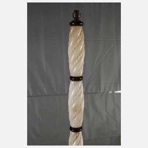 Stehlampenfuß Alabaster