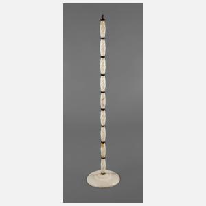 Stehlampenfuß Alabaster