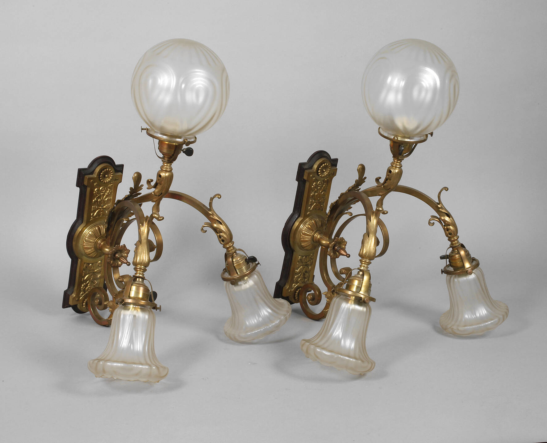 Paar Wandlampen Historismus