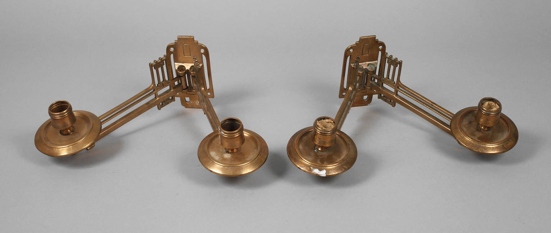 Paar Klavierleuchter