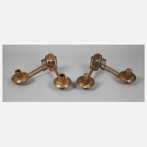 Paar Klavierleuchter