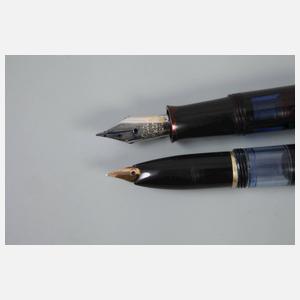 Fünf Füllfederhalter