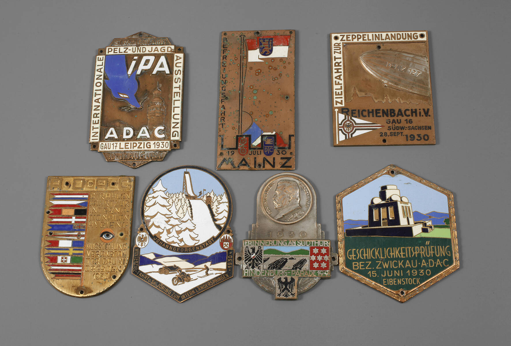 Konvolut Automobilplaketten