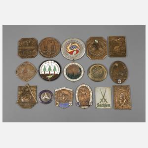 Konvolut Automobilplaketten