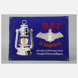 Emailleschild BAT
