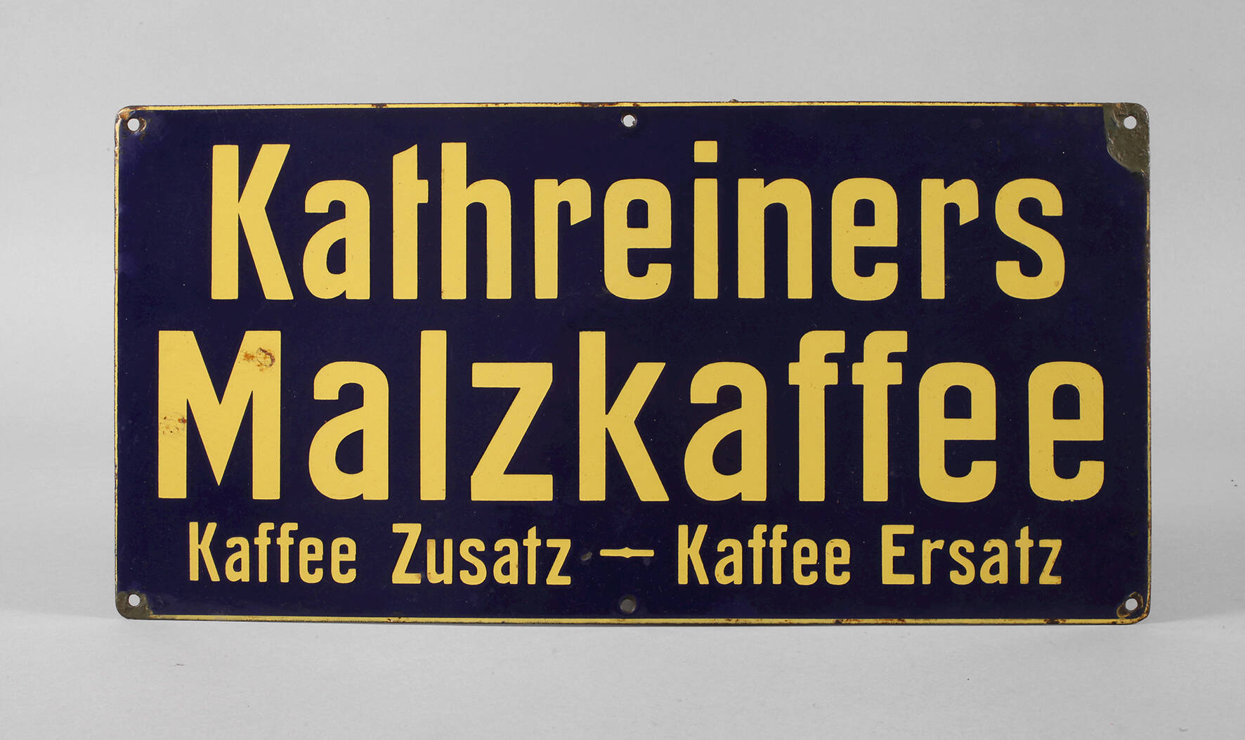 Emailleschild Kathreiner