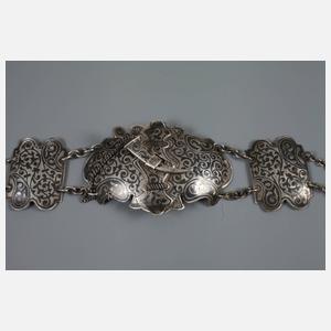 Russischer Silbergürtel in Niellotechnik