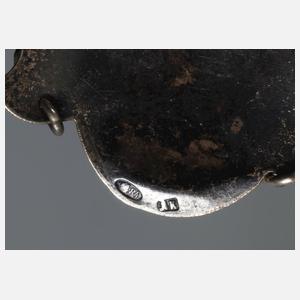 Russischer Silbergürtel in Niellotechnik