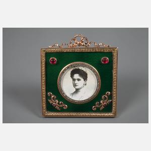 Bilderrahmen Massivgold nach Carl Fabergé