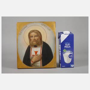Ikone Heiliger Serafim von Sarow