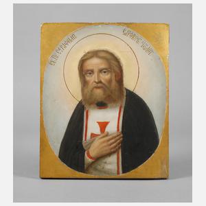 Ikone Heiliger Serafim von Sarow