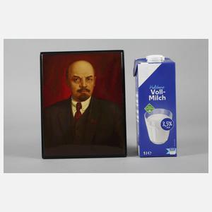 Lackmalerei Lenin
