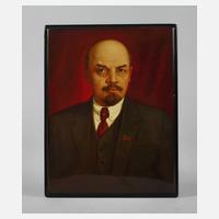 Lackmalerei Lenin111