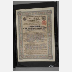 Fünf Wertpapiere Russland