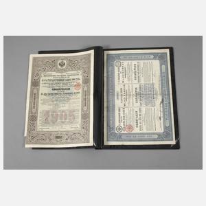 Fünf Wertpapiere Russland