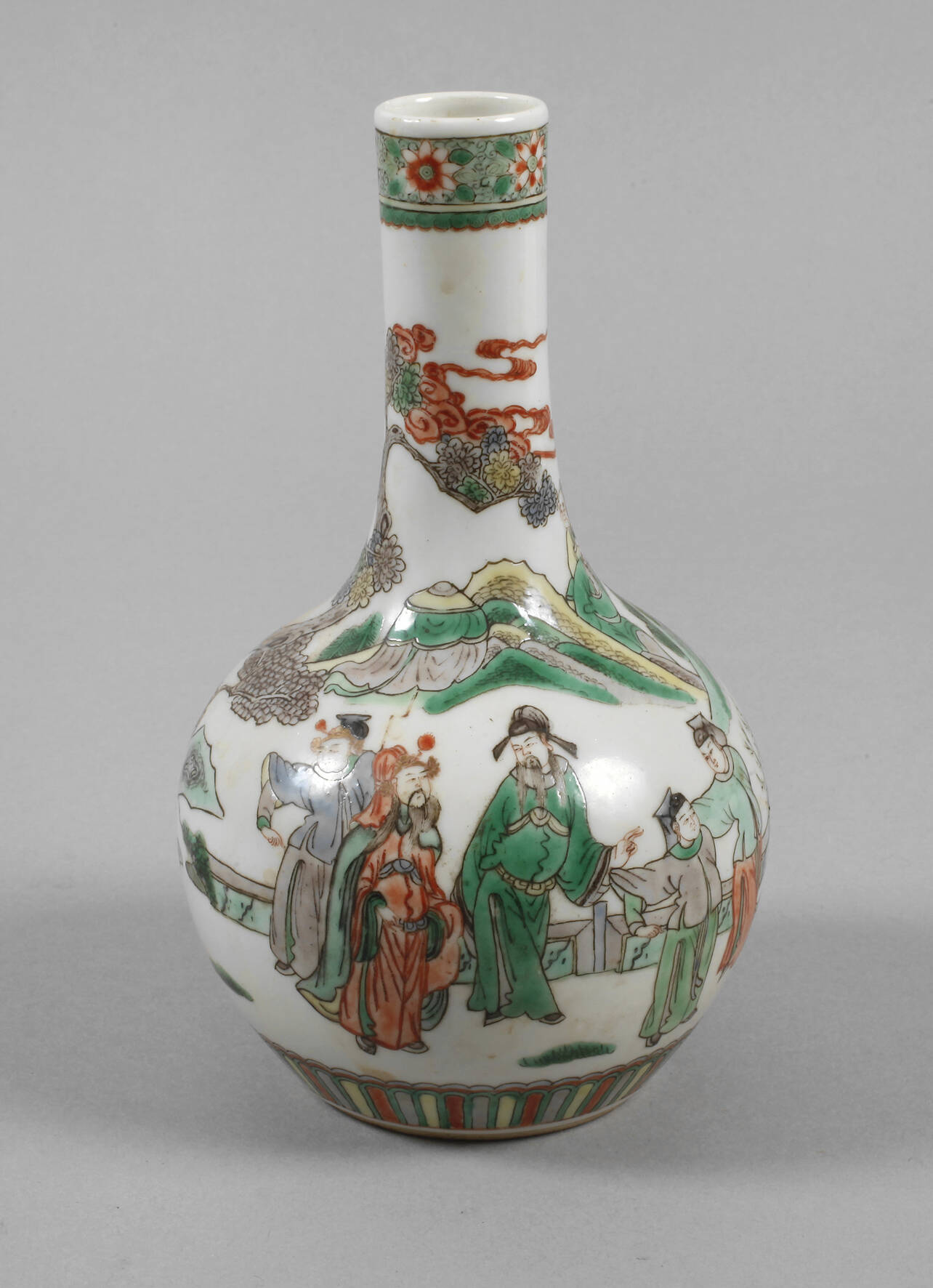 Vase Famille verte