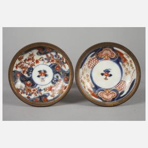 Paar Tafelaufsätze mit Chinoiserie