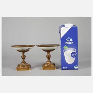 Paar Tafelaufsätze mit Chinoiserie