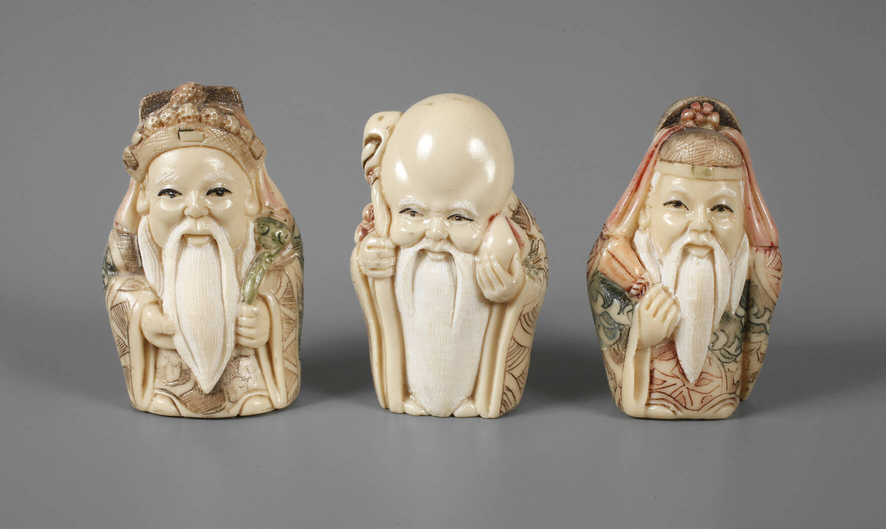 Drei Netsuken