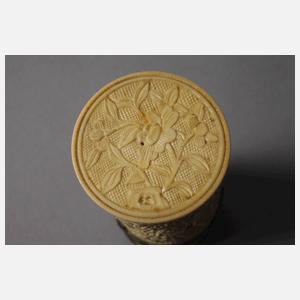 Deckeldose Elfenbein