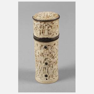 Deckeldose Elfenbein