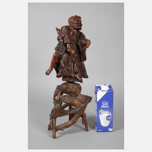 Figürliche Schnitzerei