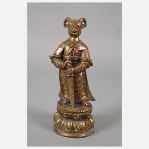 Bronzeplastik Göttlicher General