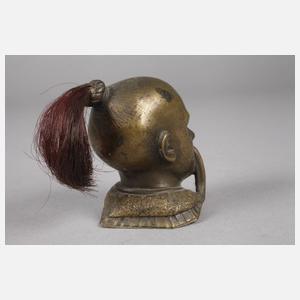 Figürliche Bronzeplastik