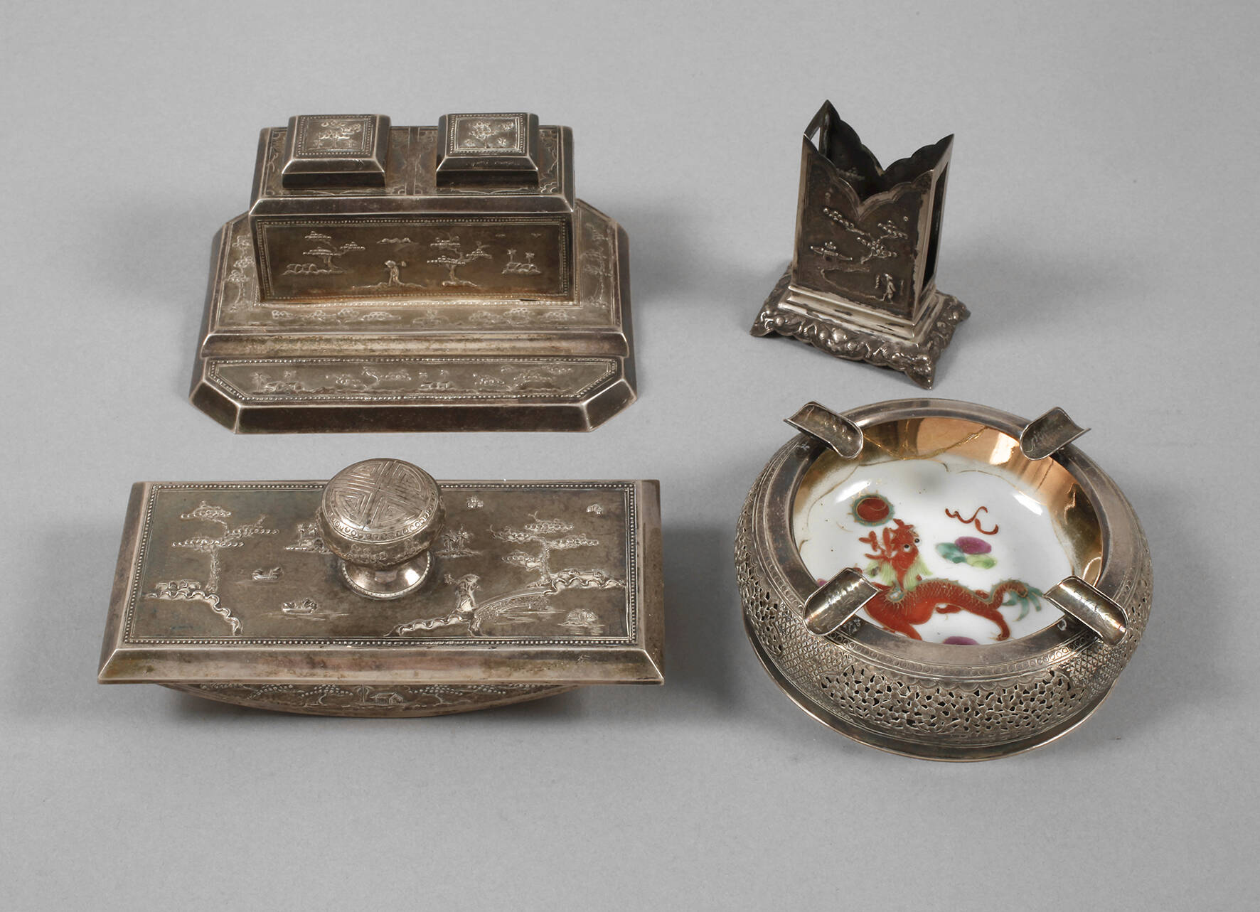 Schreibtischgarnitur