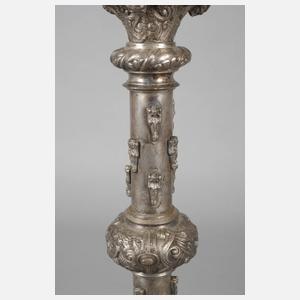 Paar Leuchter mit Chinoiserien