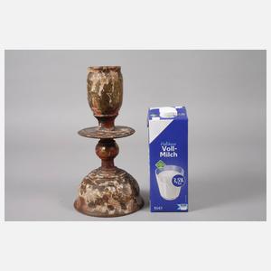 Geschnitzter Leuchter