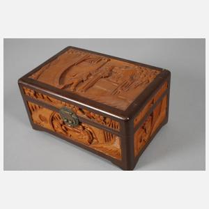 Drei Schatullen mit Chinoiserie