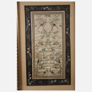 Seidenstickerei China