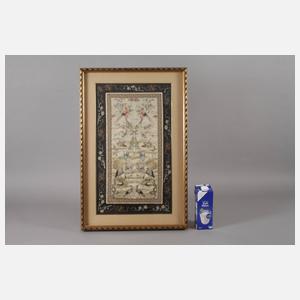 Seidenstickerei China