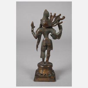 Kleinbronze Ardhanarishvara