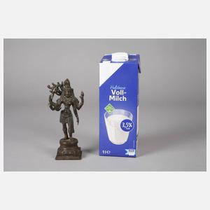 Kleinbronze Ardhanarishvara