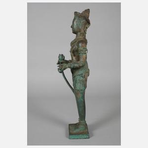 Bronzeplastik Vishnu