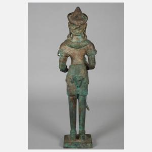 Bronzeplastik Vishnu