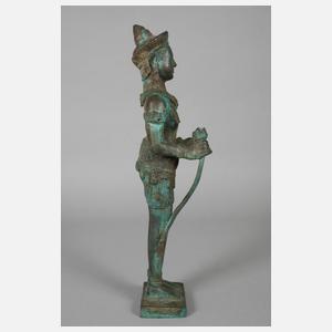 Bronzeplastik Vishnu