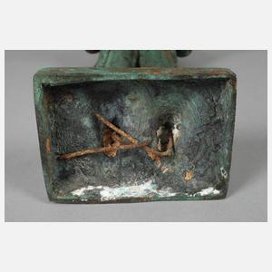 Bronzeplastik Vishnu