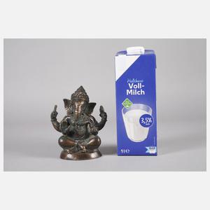 Kleinbronze Ganesha