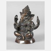 Kleinbronze Ganesha111