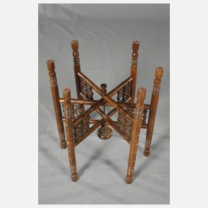 Teetisch mit Rauchgarnitur