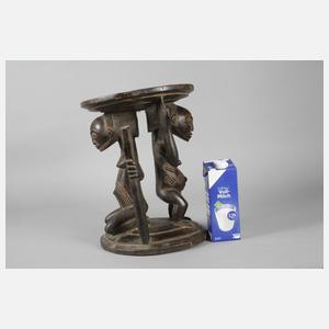 Karyatiden-Hocker der Luba