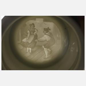 Porzellan-Bierkrug AMV Fridericiana Erlangen